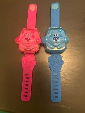 Leap Frog Blue’s Clues & You Blue Learning Watch & Magenta watch Nickelodeon